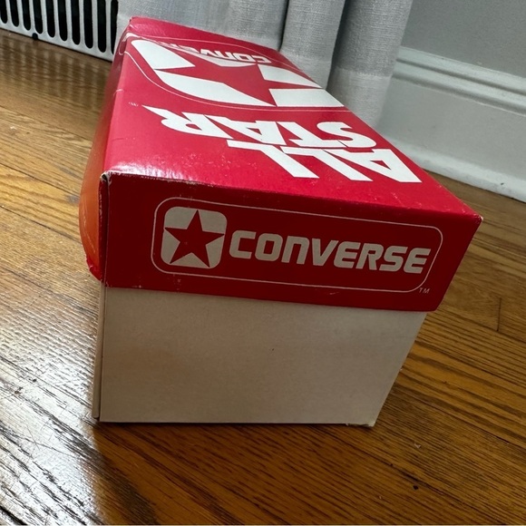 Vintage Converse All stars USA Made 1978 Oxford Basketball White Canvas 13.5. main image 3